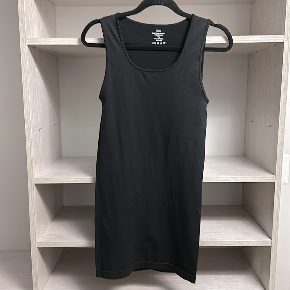 Zenana Bodycon Maternity tank top, black, size L/XL